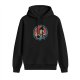 Black Hoodie With Star Trek Spock New Year Live Long Prosper Print