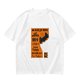 Olive T-Shirt with Cat-Themed Rock Band Concert Poster Print
