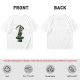 Olive t-shirt with 'Pray for the Great Old Dice' cosmic horror print