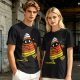 Olive T-Shirt with Mummy Candy Corn Halloween Graphic