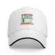 Black baseball cap with 'Please Excuse My Irish Exit Zero Byes Given' print