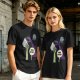 Olive Zombie Hand Holding Coffee Mug 'More Coffee!' Graphic T-Shirt