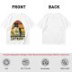 Olive t-shirt with black cat using laptop and Meowcrosoft text