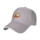 Black Baseball Cap With Cute Cat Ramen Bowl Graphic