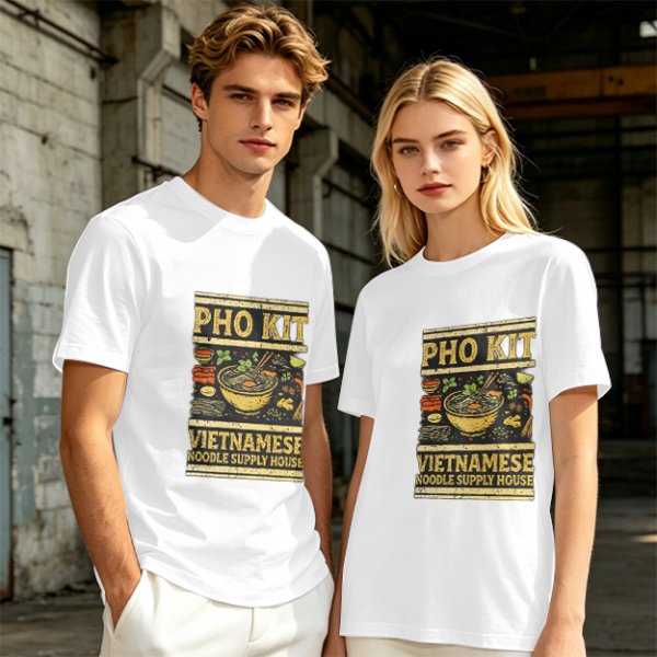 Pho Kit Vietnamese Noodle Supply House Graphic T-Shirt