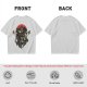 Olive T-Shirt With Dark Fantasy Villain Character Art Print