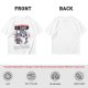 Olive t-shirt with angry gaming wolf graphic and funny apology text