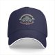Black baseball cap with 'Shitstorm Survivors Club' cartoon cloud graphic