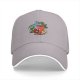 Black Baseball Cap with Caffeine Team Coffee Graphic Print