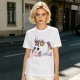 Olive T-Shirt With Grumpy Unicorn Graphic Print