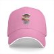 Black baseball cap with grumpy cat 'I'm not angry this is just my face' print