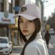 Black baseball cap with 'We Came In Pizza' alien UFO graphic