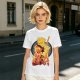 Final Fantasy VII Inspired Graphic T-Shirt with Character and Sword Art