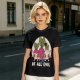 Olive Graphic T-Shirt With Evil Vegetable Characters Design