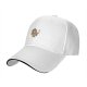 Black Baseball Cap With Cute Ice Cream Reaper Graphic
