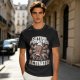 Caffeine Powers Activate! Cartoon Coffee T-Shirt Design