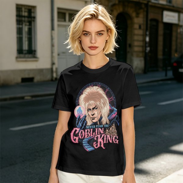 Never Fear The Goblin King Graphic T-Shirt