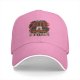 Black baseball cap with coffee solves everything bear graphic