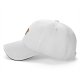 Black Baseball Cap With Funny Donut Shaped Beagle Dog Print