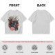 Olive graphic t-shirt featuring Headless Horseman 'Heads Will Roll World Tour' print