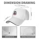 Black baseball cap with Spirited Away Haku and Chihiro anime floral print