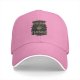 Black baseball cap with 'First Drink The Coffee Then Things Will Done' print