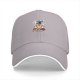 Black baseball cap with a tired red panda graphic and 'Another Fine Day' text