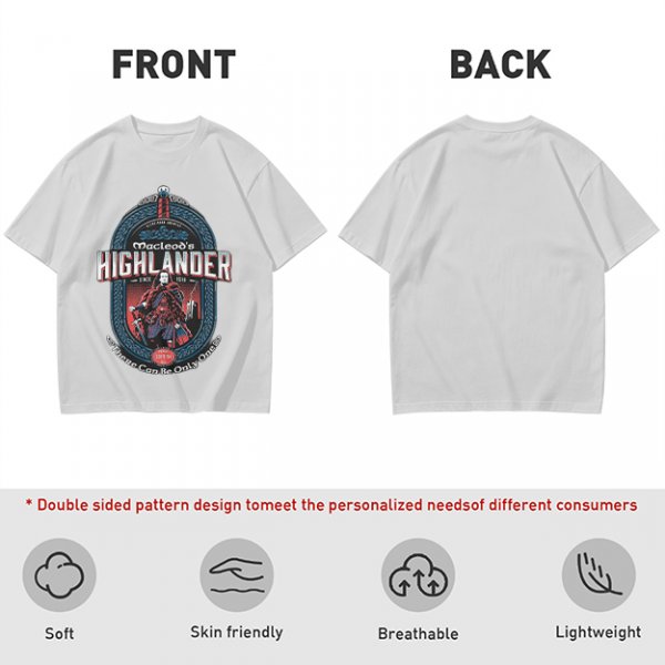 Macleod's Highlander There Can Be Only One Graphic T-Shirt