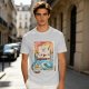 One Piece Going Merry Ship Stamp Graphic T-Shirt