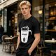 Olive Green T-Shirt With Coffee Mug Graphic Print