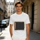 Olive Green T-Shirt With Distressed Retro TV Graphic Print