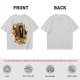 Olive Halloween T-Shirt with Get In Loser Coffin Ghost Floral Art