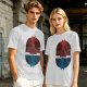 Schrödinger Things Cat Graphic Olive T-Shirt
