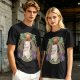 King Moogle Graphic Olive Green T-Shirt