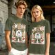 Grill Sergeant I Love BBQ T-Shirt with Funny Military BBQ Art