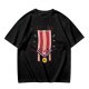 Olive T-Shirt With Cartoon Bacon Champion Medal Print