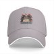 Black baseball cap with Totoro graphic and Japanese text print