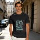 Olive T-Shirt With Neon White Dragon Graphic Print