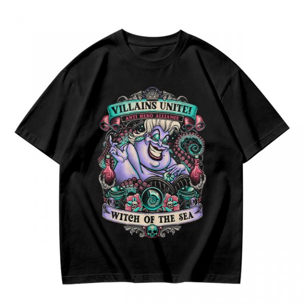 Villains Unite Witch of the Sea Ursula Graphic T-Shirt