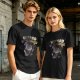 Wizard In Training Cat Graphic Olive T-Shirt