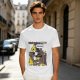Olive T-Shirt With Steamboat Willie This Is Fine Burning Ship Art