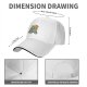 Black Baseball Cap With Cute Cat Book Coffee Graphic