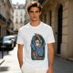 Olive T-shirt with How to Train Your Dragon Toothless and Hiccup Print