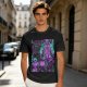 Attack on Titan Anime Villains Neon Graphic T-Shirt