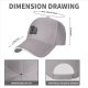 Black Baseball Cap With Astronaut Rainbow Graphic Print
