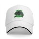 Black baseball cap with alien graphic and 'Kiss Me' text