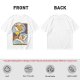 Olive graphic t-shirt with sleeping person and 'Achieve Your Dreams' text