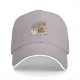 Black baseball cap with owl coffee and books graphic