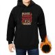 Black hoodie with 'Please Correct Yourself If I'm Wrong' graphic print