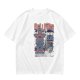 Olive T-Shirt with Hellfire Tiki Club Tiki Totem Graphic Print